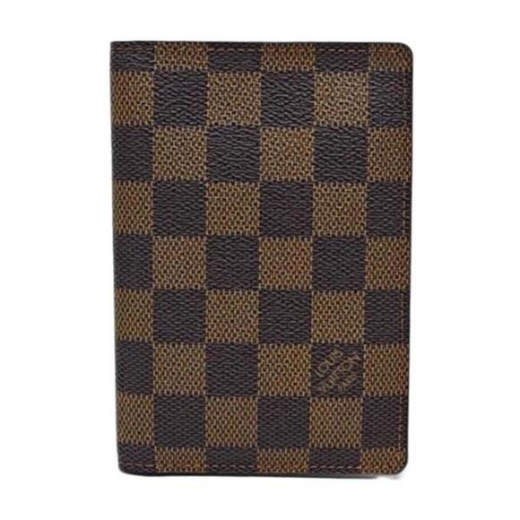 $390 Louis Vuitton  Damier Ebene Passport Cover CA4087 - Picture 1 of 13